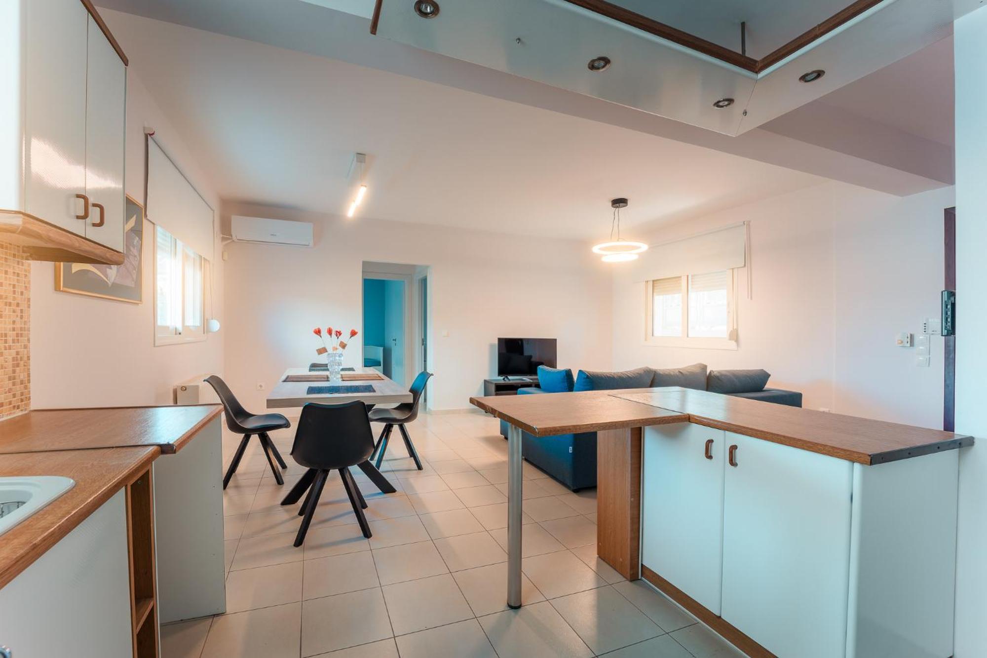 Вилла Eagean Escape House Луца Экстерьер фото